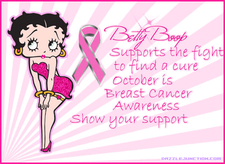 Betty Boop Supports Fight