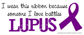 Lupus Awareness Ribbon image