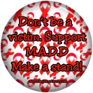 Support Madd Mothers against Drunk Drivers MADD image