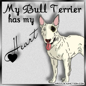 Bull Terrier Heart Pet Lovers image