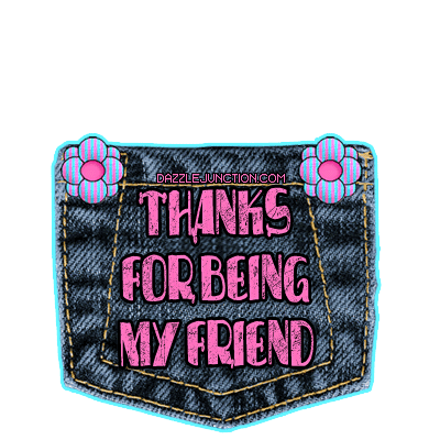 Thanks Friend Cow Pocket Pals image