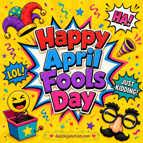 April Fool Yellow April Fools Day image