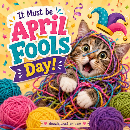 April Fools Cat April Fools Day image