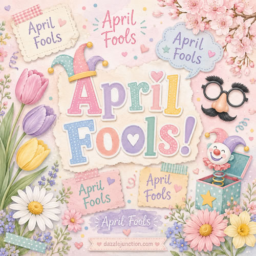 April Fools Collage