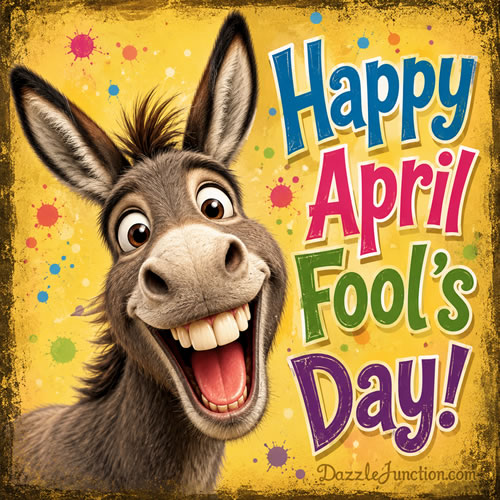 April Fools Donkey April Fools Day image