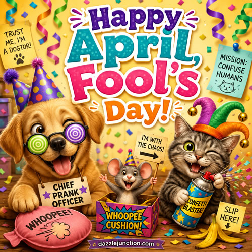 April Fools Pupcatmse