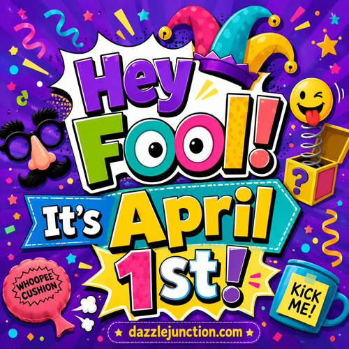 Hey Fool April Fools Day image