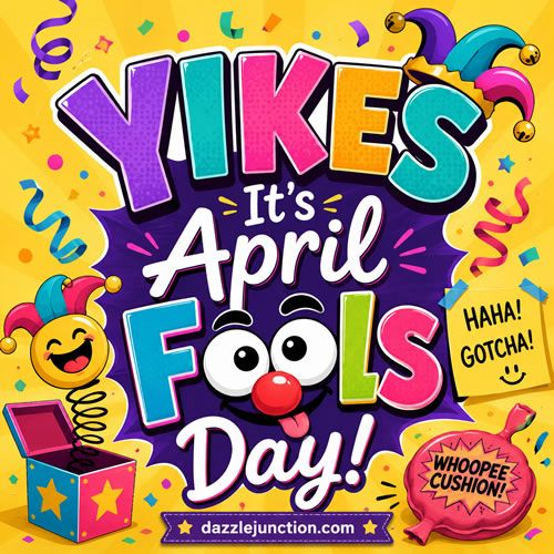 Yikes April Fools April Fools Day image