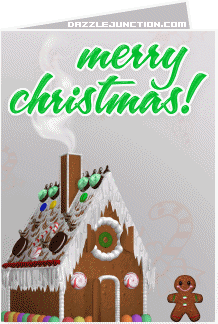 Gingerbread Christmas Cards image