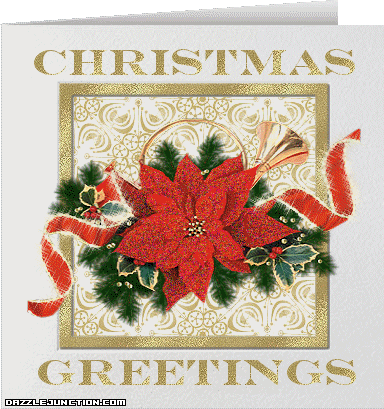 Greetings Poinsettia