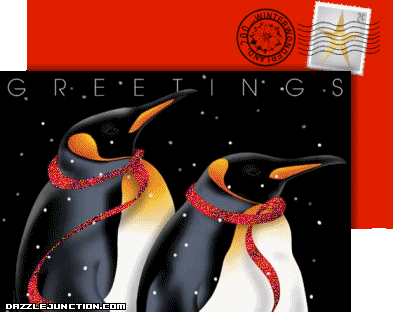 Penguin Greetings Christmas Cards image