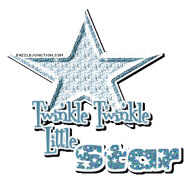 Twinkle Little Star Christmas Glitter image