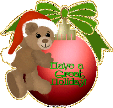 Great Holiday Bear Christmas Ornaments image
