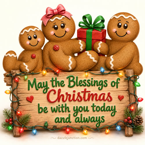 Blessings Always Merry Christmas image