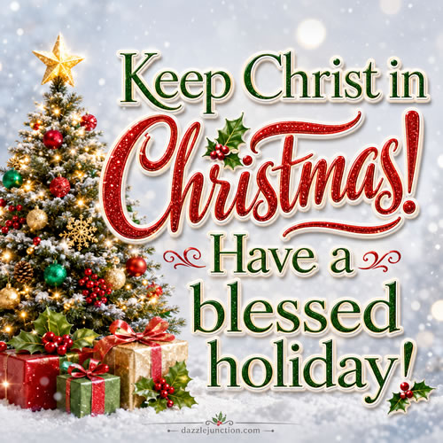 Christ In Christmas Merry Christmas image