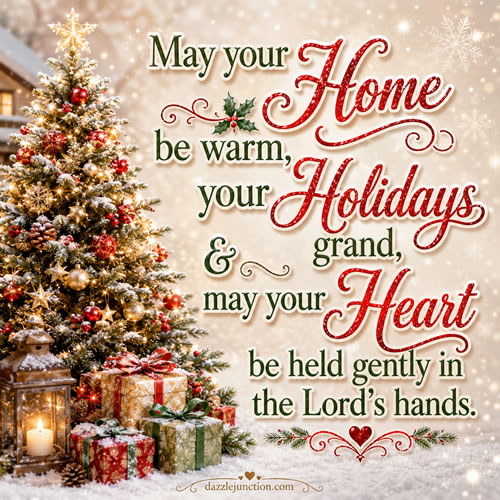 Gentle Lords Hands Merry Christmas image