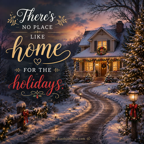 No Place Like Merry Christmas image