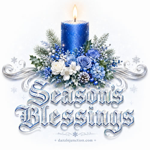 Seasons Blessings Merry Christmas image
