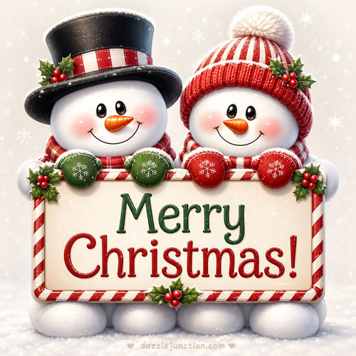 Snow Buds Merry Christmas image