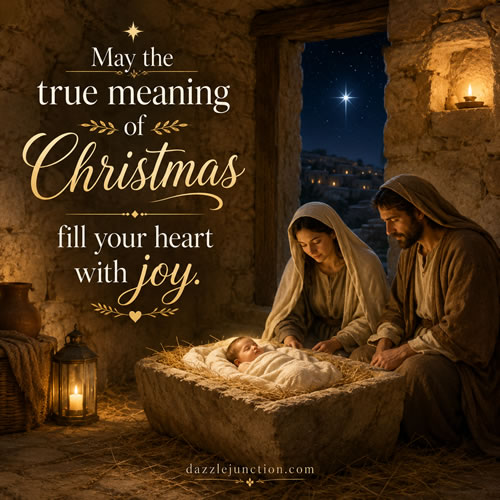 True Meaning Merry Christmas image