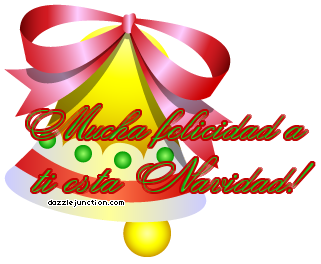 Mucha Felicidad Spanish Christmas image