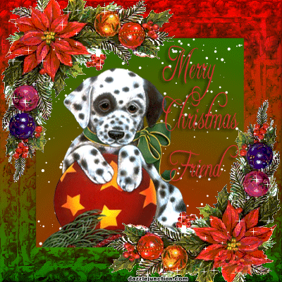 Dalmation Christmas image