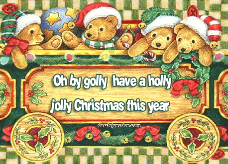 Golly Holly Jolly Christmas image