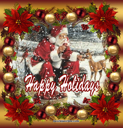 Happy Holidays Santa