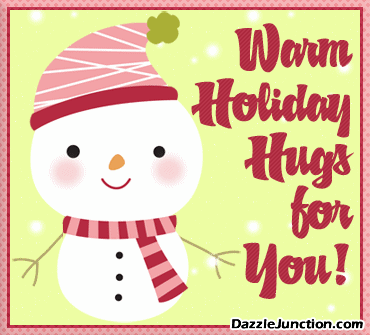 Holiday Hugs Merry Christmas image