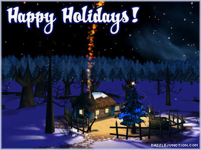 Holiday Night Merry Christmas image