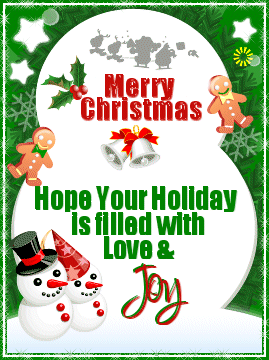 Holly Joy Merry Christmas image