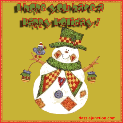 Hope Happy Holiday Merry Christmas image