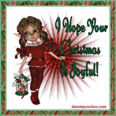 Joyful Christmas Elf image