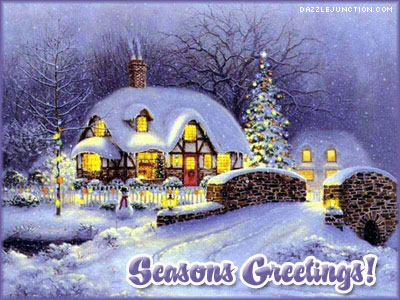 Seasons Scene Christmas image