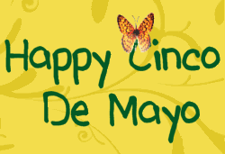 Happy Cinco de Mayo Butterfly image