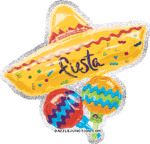 Cinco de Mayo Sombrero and Maracas image