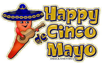 Happy Cinco de Mayo Guitar Pepper
