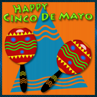 Happy Cinco de Mayo Maracas image
