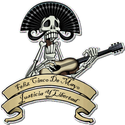 Cinco de Mayo Skeleton Justicia