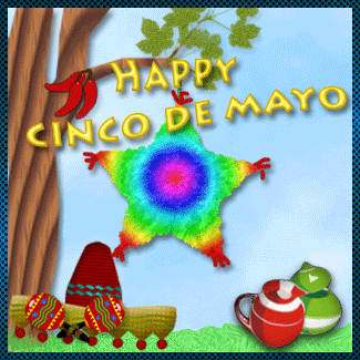 Happy Cinco de Mayo Swinging Star