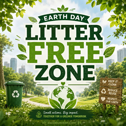 Litter Free Earth Day image