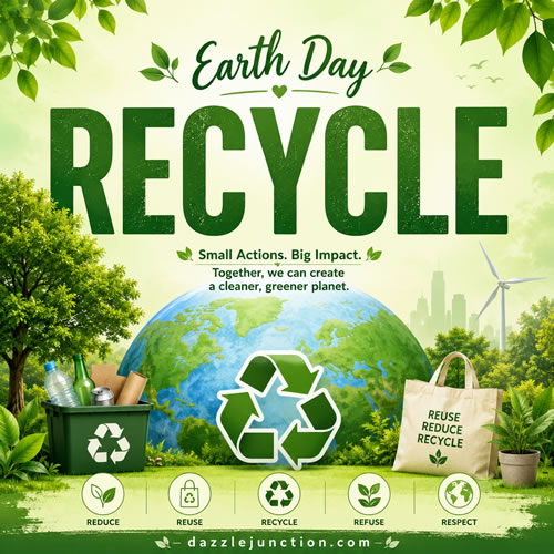 Recycle Earth Day image