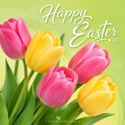 Easter Tulips image