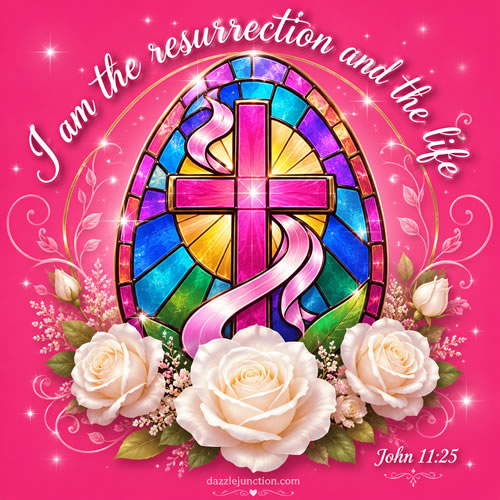Egg Stained Glass Easter image