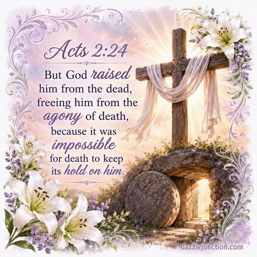 God Raised Him Easter image