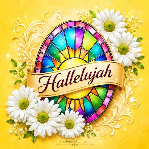 Hallelujah Egg Easter image