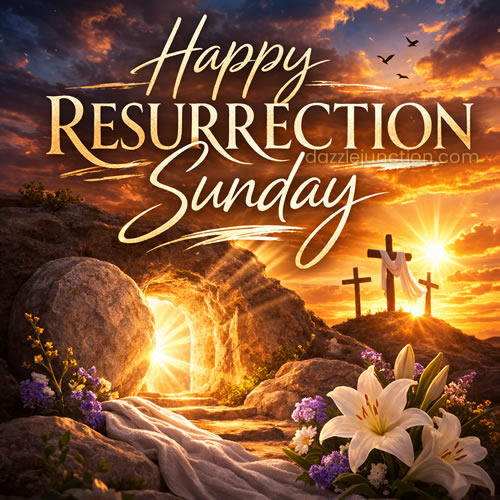 Happy Resurrection Sunday Easter image