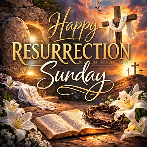 Happy Resurrection Sunday Easter image