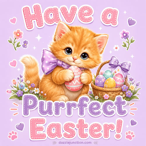 Purrfect Easter image