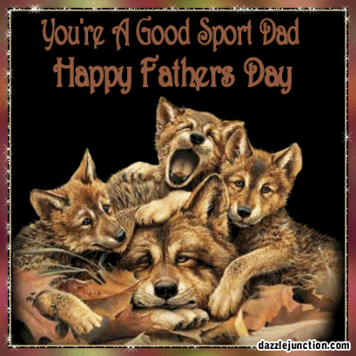 Wolves Good Sport Fathers Day image